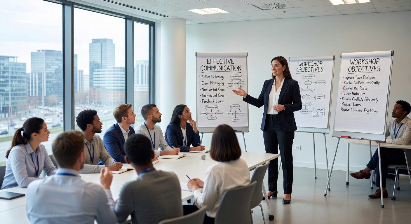 Communication skills workshop facilitation